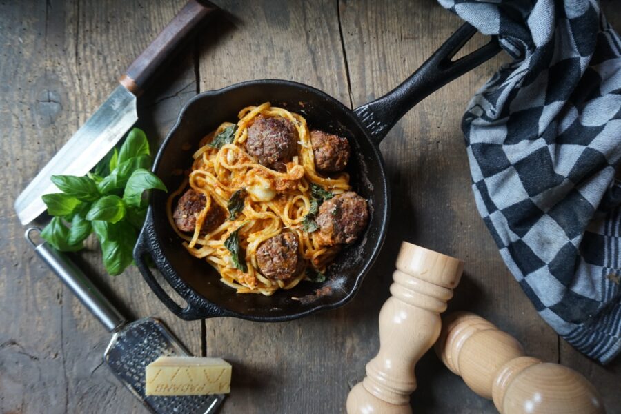 meatball-pasta-bbq-kamado-recept-5