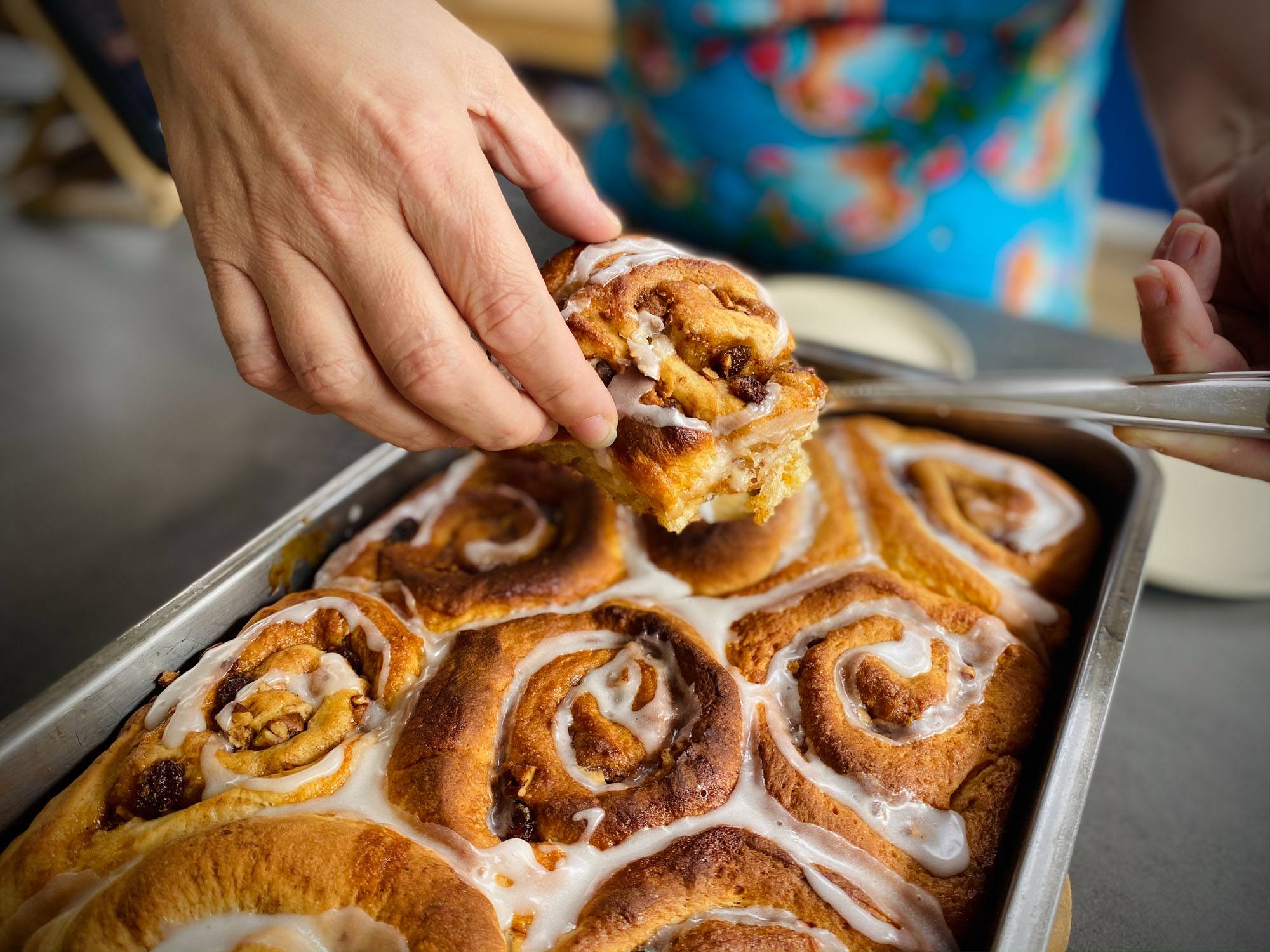 Cinnamon Rolls Kamado Big Green Egg recepten
