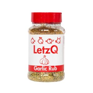 LetzQ Garlic Knoflook Rub 325 gram pot