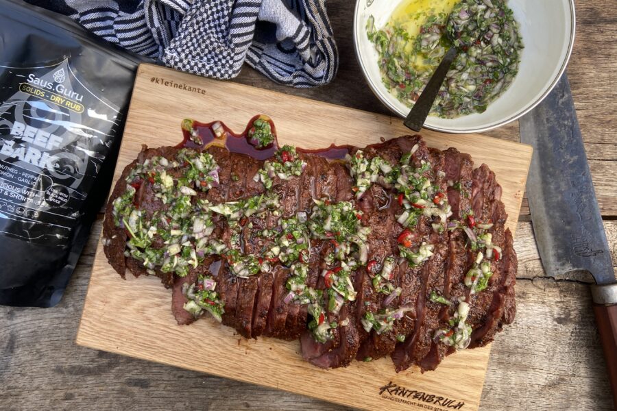 Flat-Iron-steak-met-chimichurri