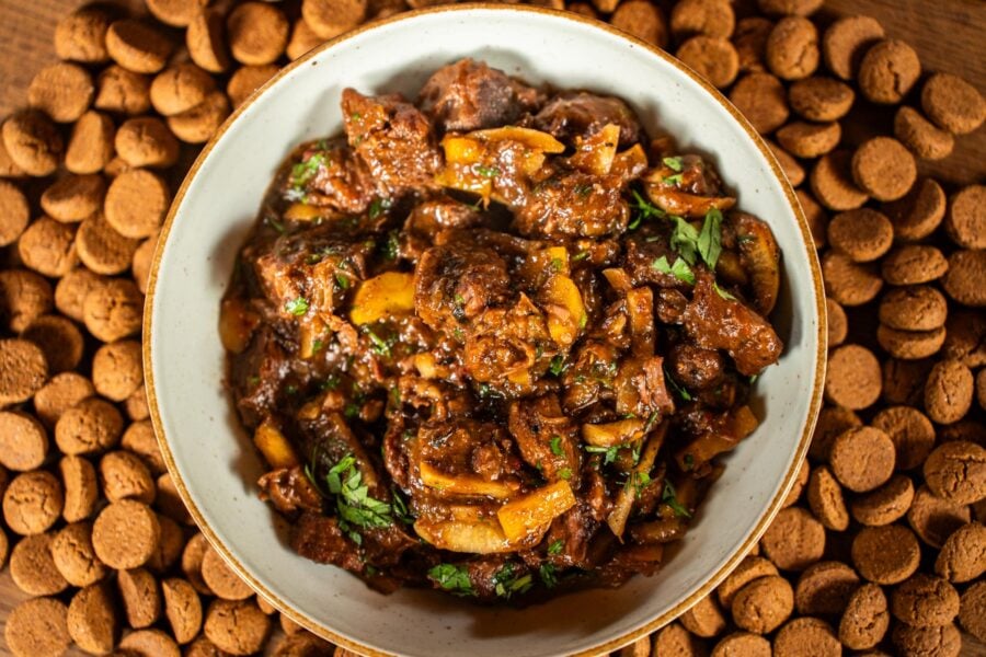 Pepernoten-stoofvlees