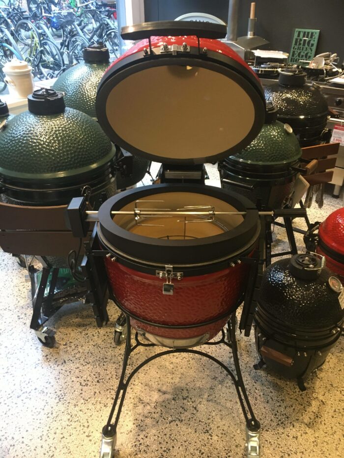 Kamado rotisserie voor large en medium