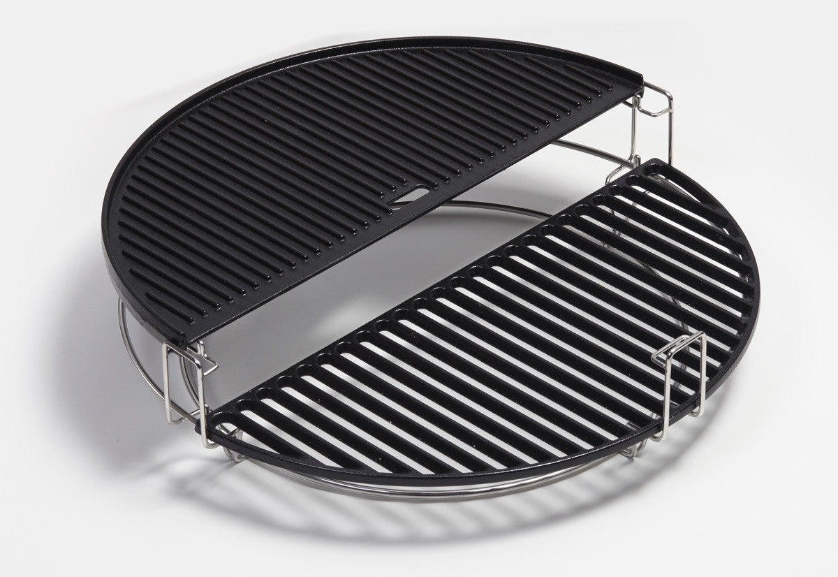 Gietijzeren grillplaat halve maan Kamado Joe