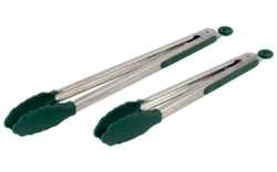 Tang met siliconen grijper (silicone tipped tongs)