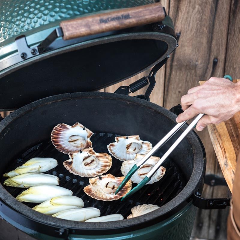 Tang met siliconen grijper (silicone tipped tongs)