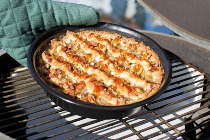 Big Green Egg Medium - met onderstel en hoes