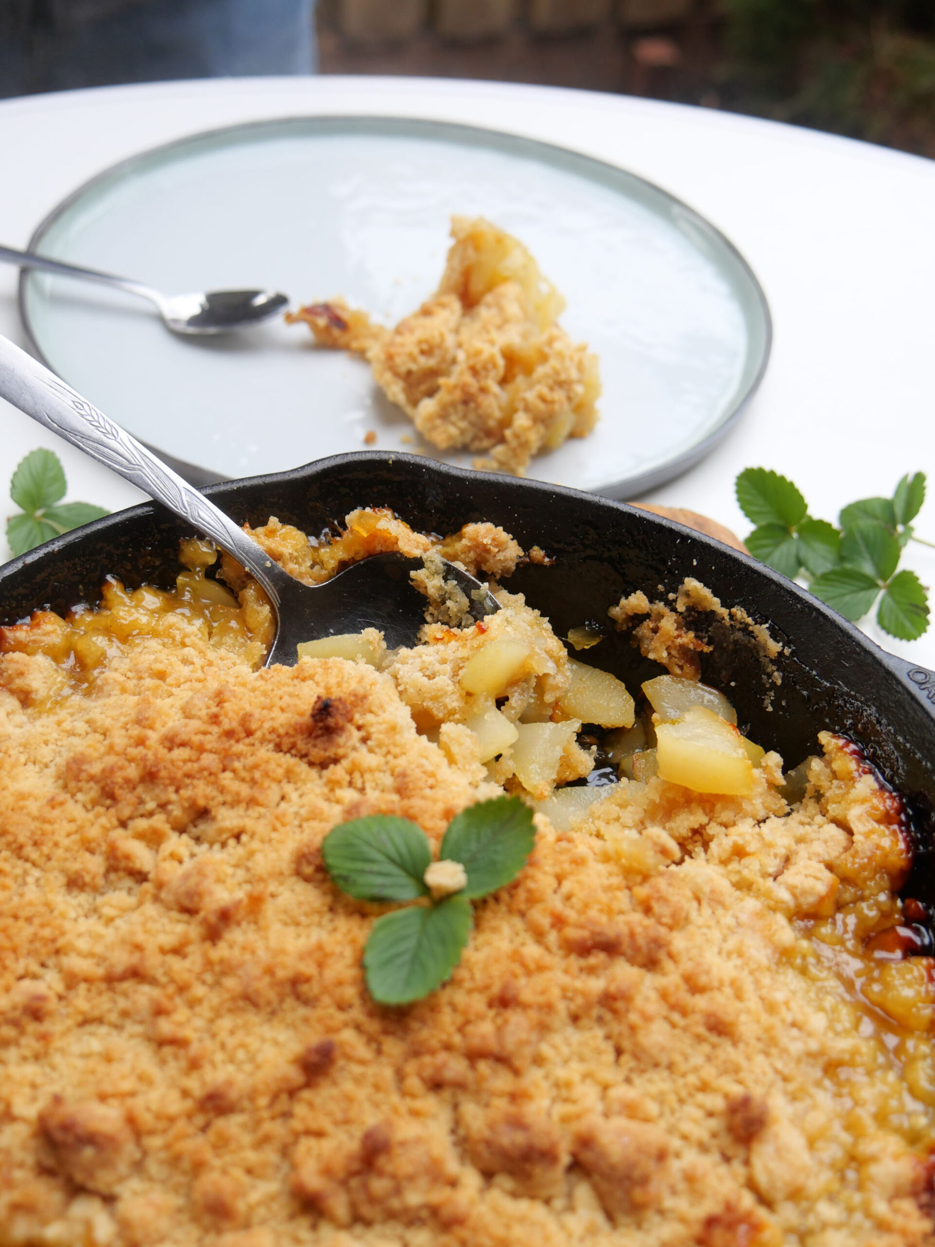 Perencrumble met gember