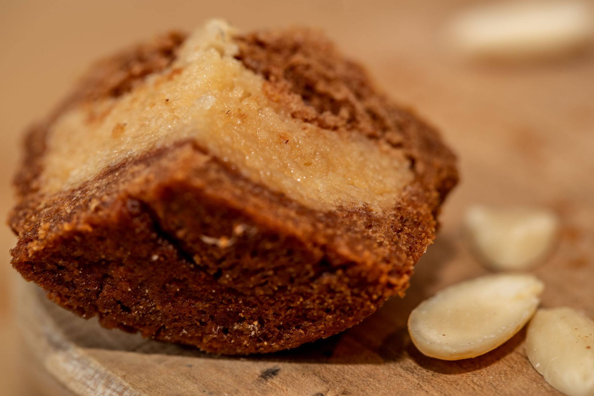 Gevulde speculaas muffins