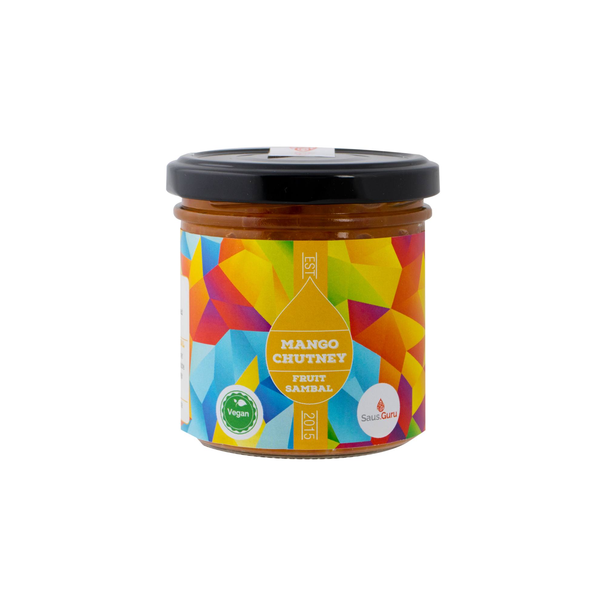 Saus Guru fruit mango sambal chutney