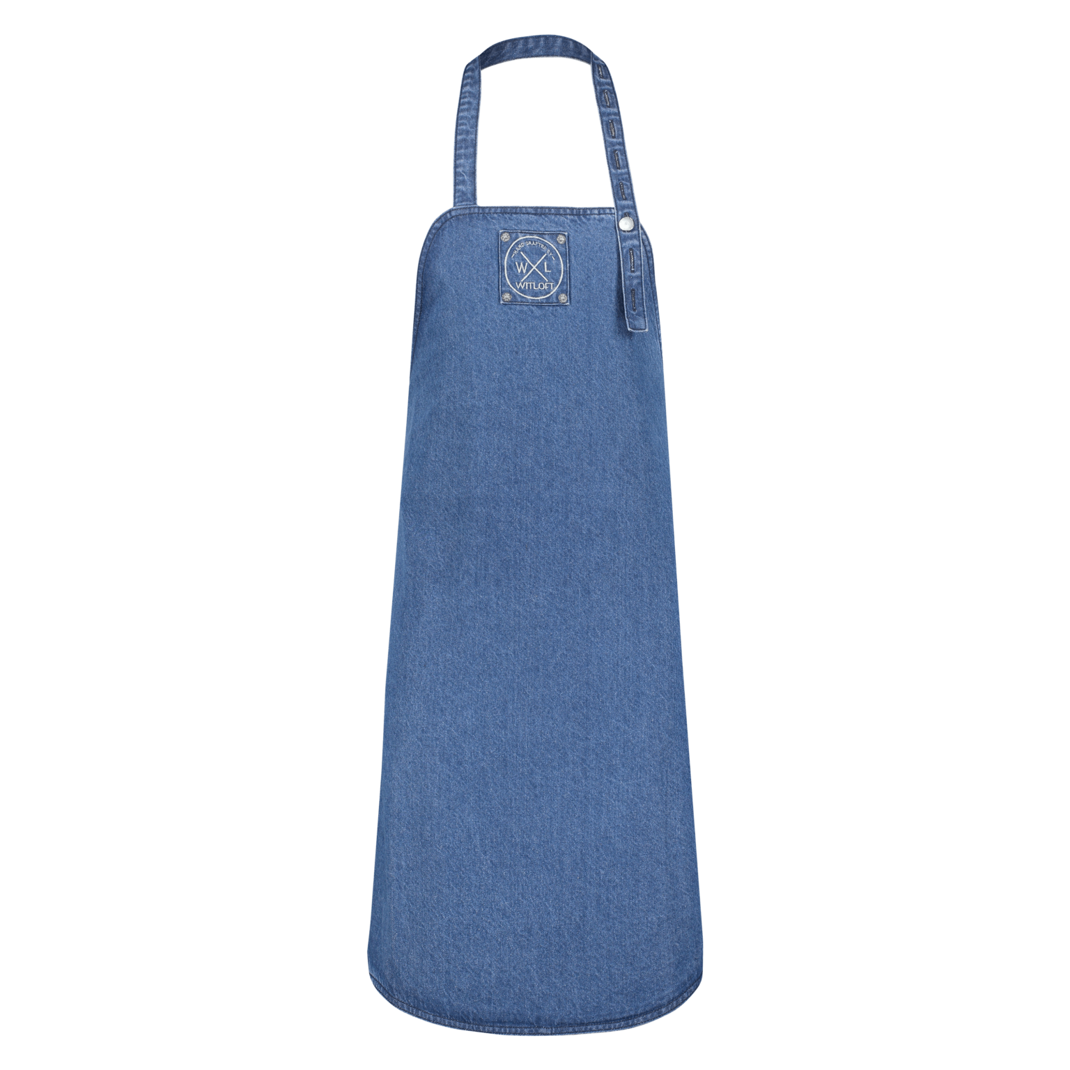 Witloft schort denim blauw