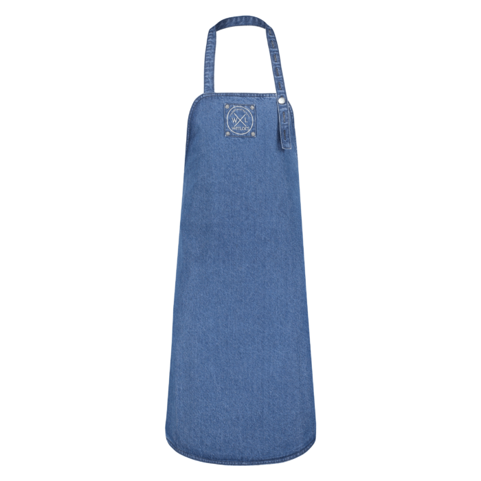 Witloft schort denim blauw