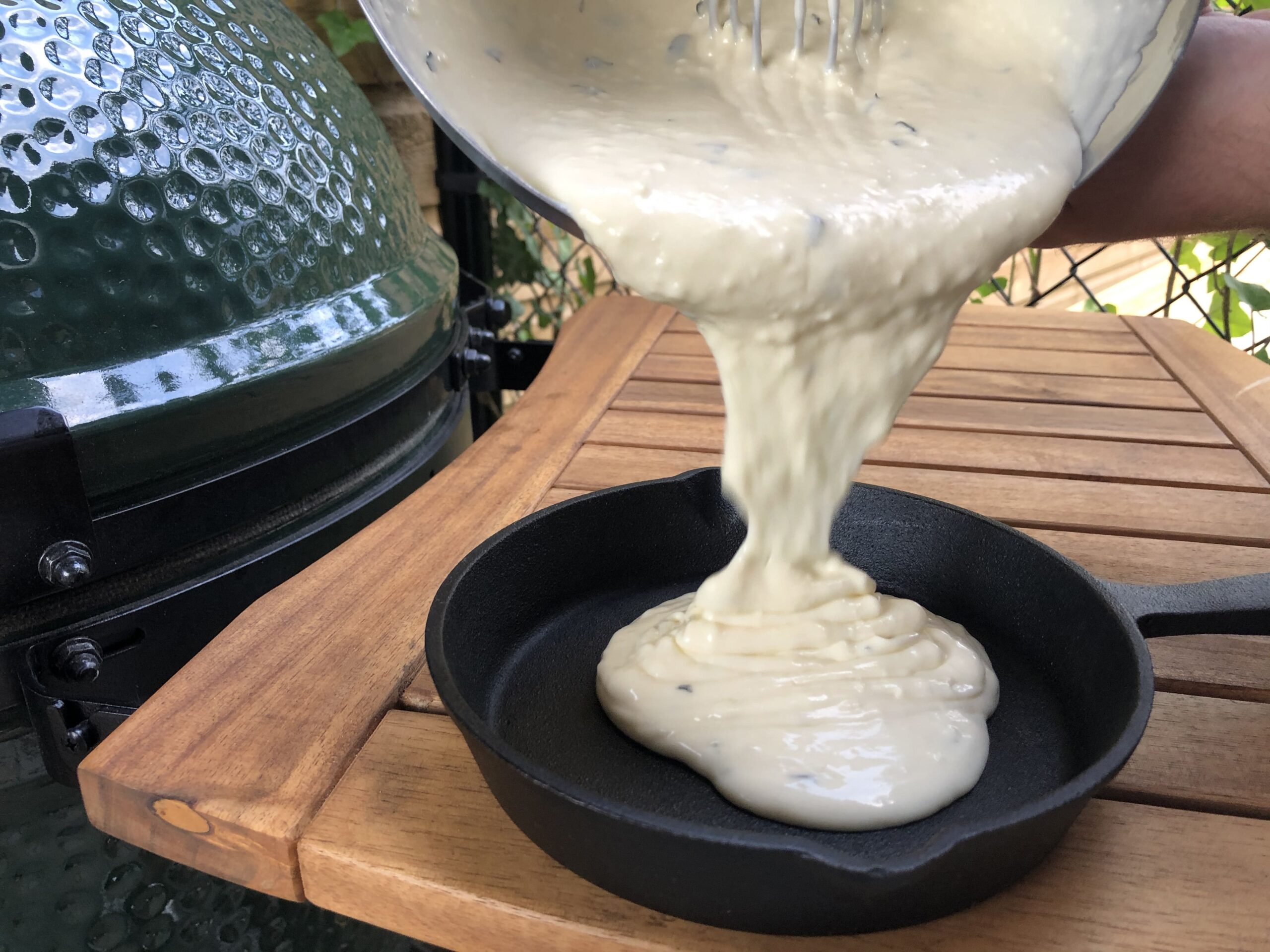 Cheesecake beslag-Big-Green-Egg-Kamado-BBQ-Recept