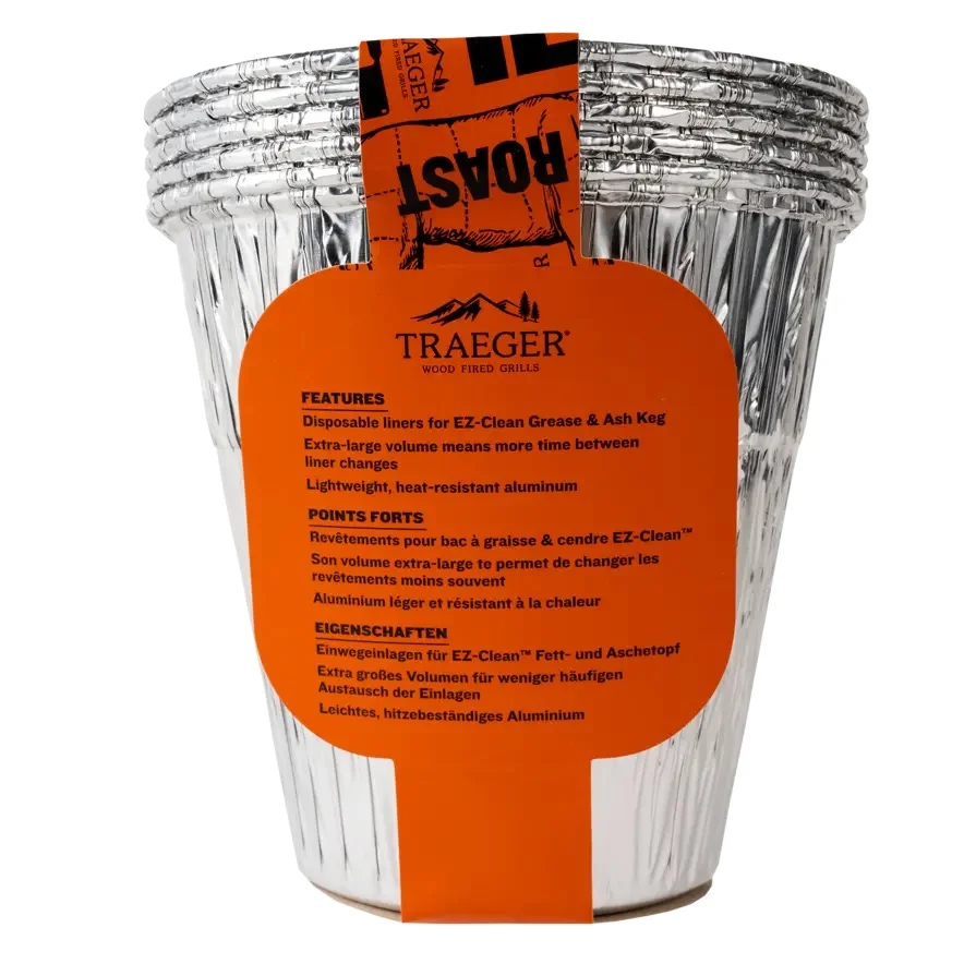 Traeger EZ Clean Vetopvangbakjes Aluminium