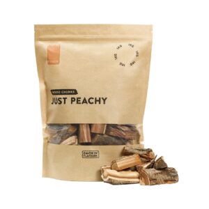Smokin' Flavours rookchunks perzik 1kg